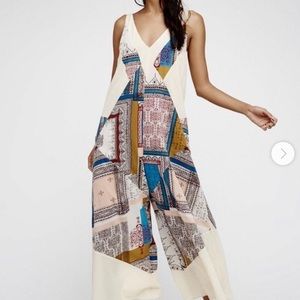 Free People Patchwork Jumper